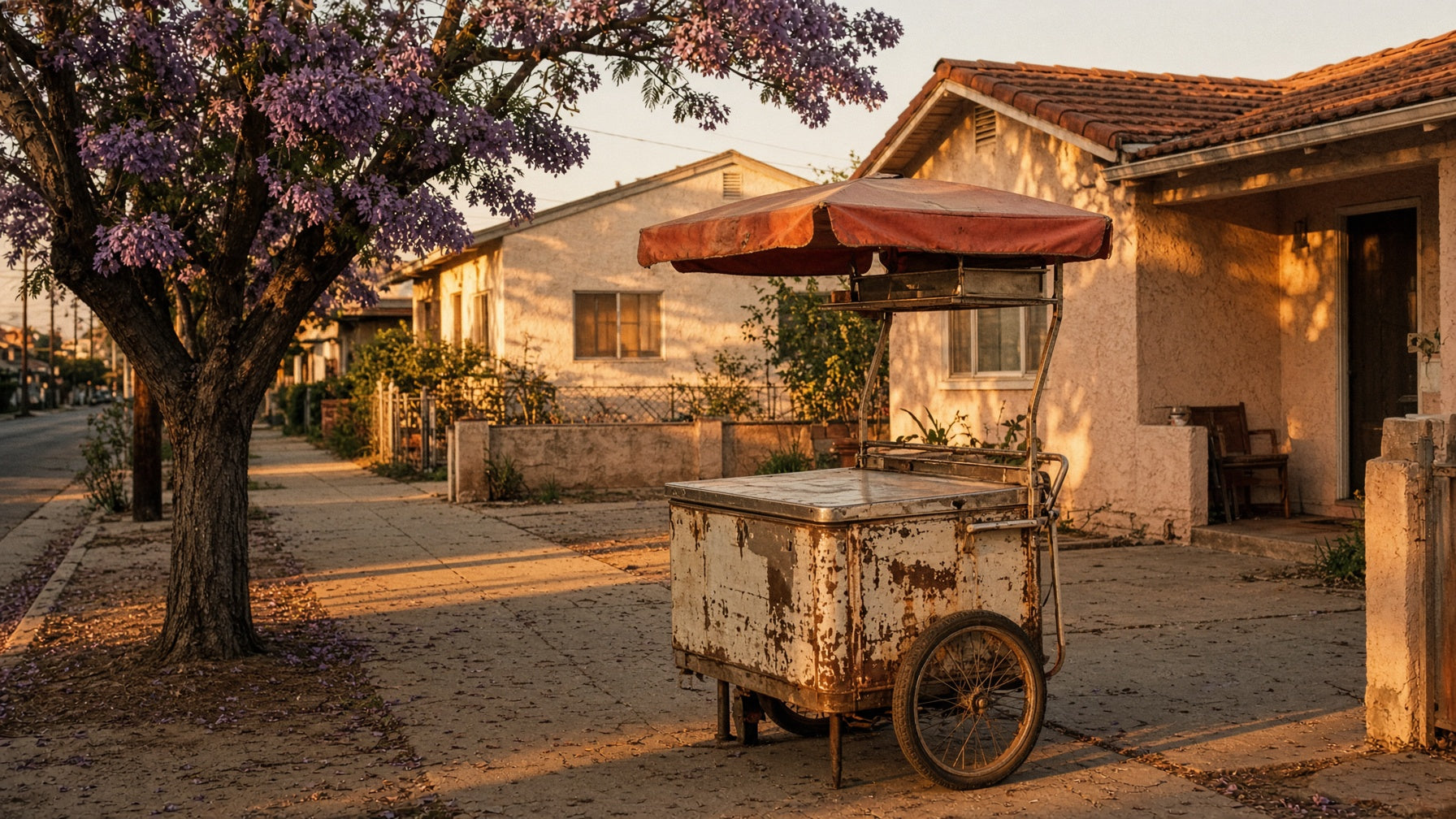 Paletero cart in Santa Ana